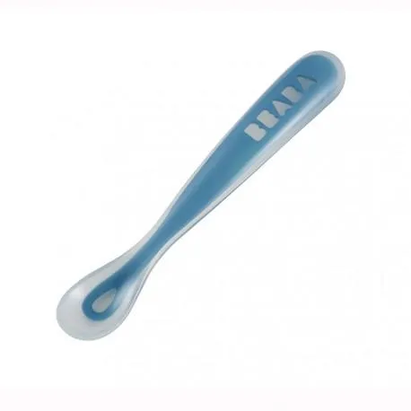 1st Stage Ergonomic Silicone Spoon VARIOUS COLOURS