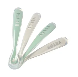 1st Stage Ergonomic Silicone Spoons - Set of 4