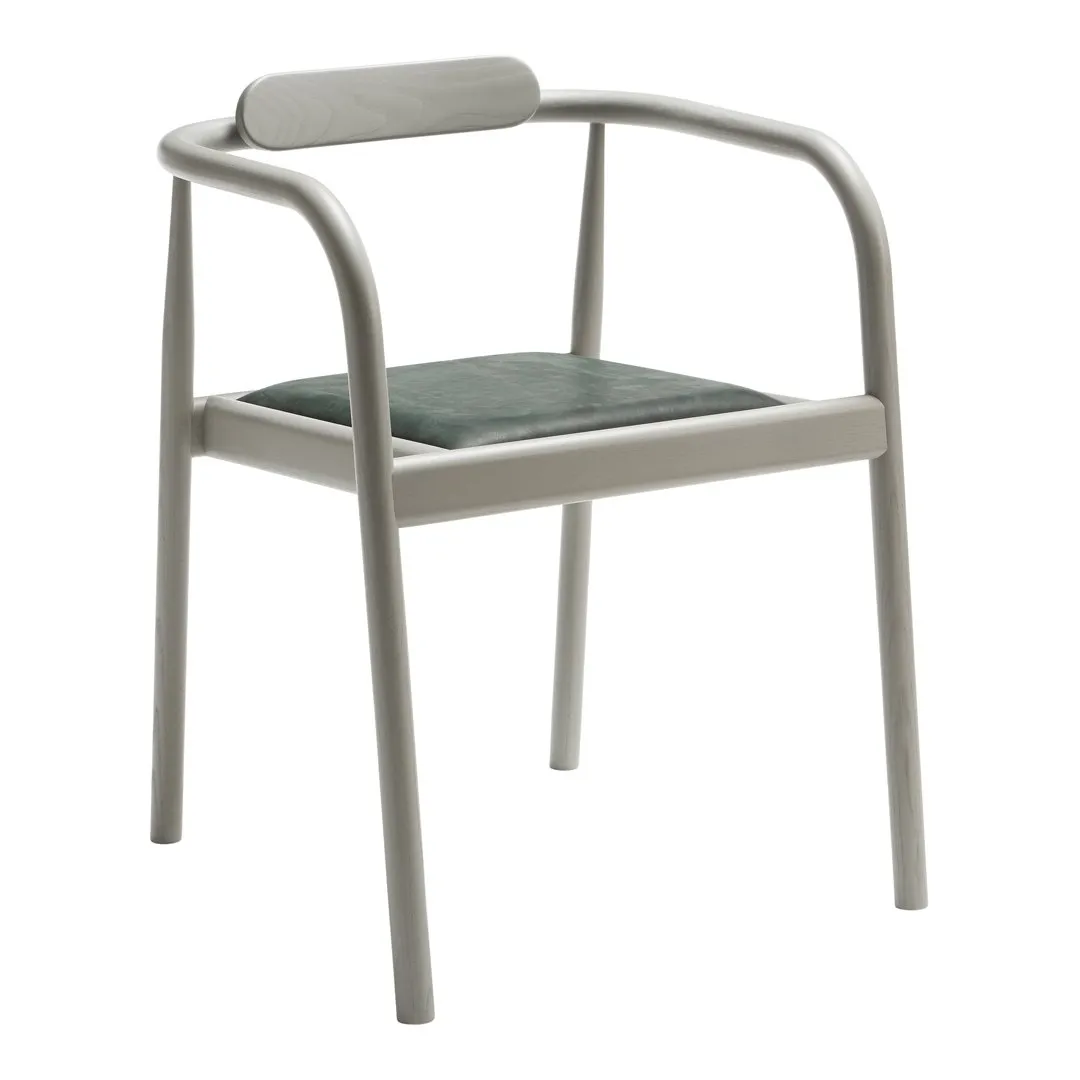 Ahm Armchair - Seat Upholstered - Stackable