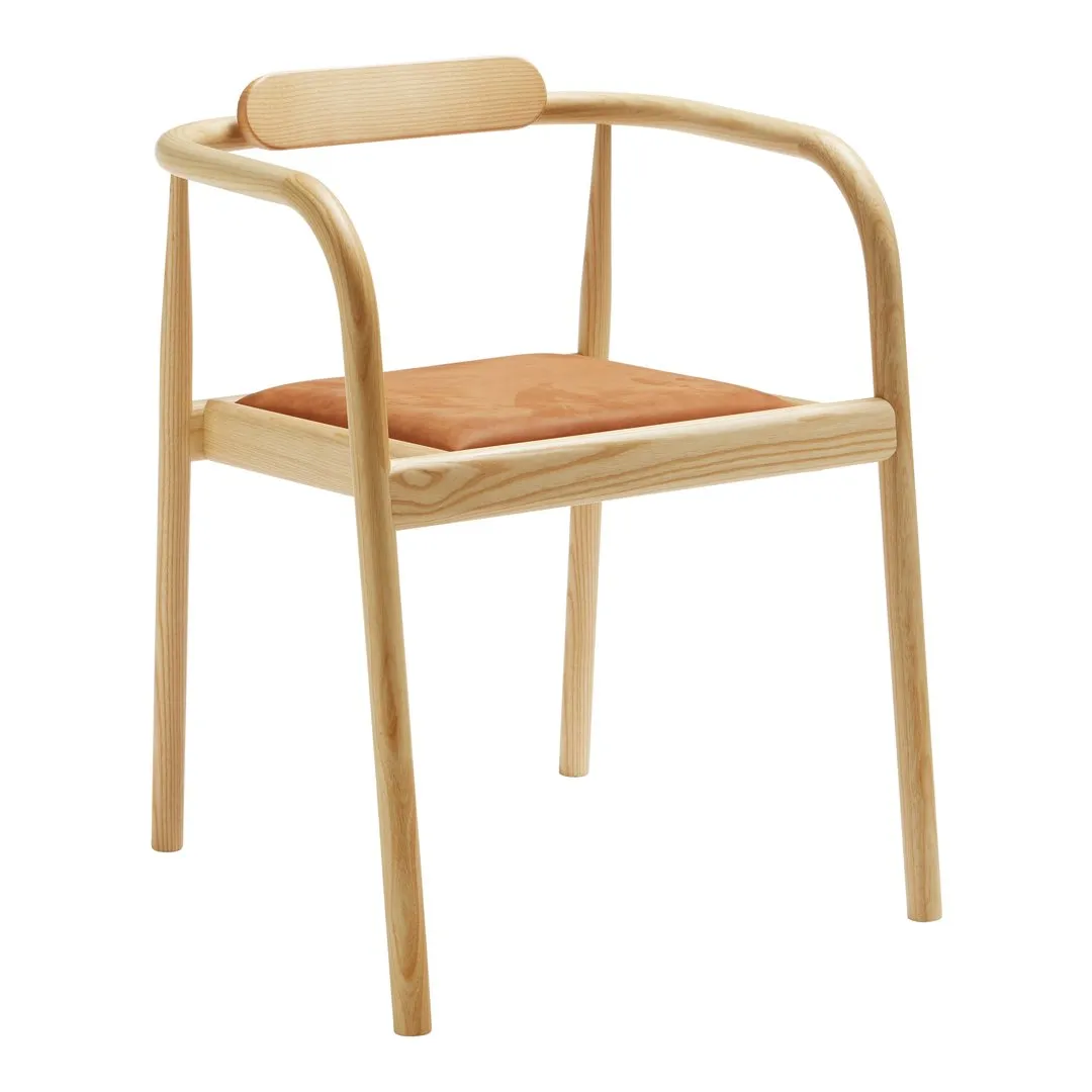 Ahm Armchair - Seat Upholstered - Stackable