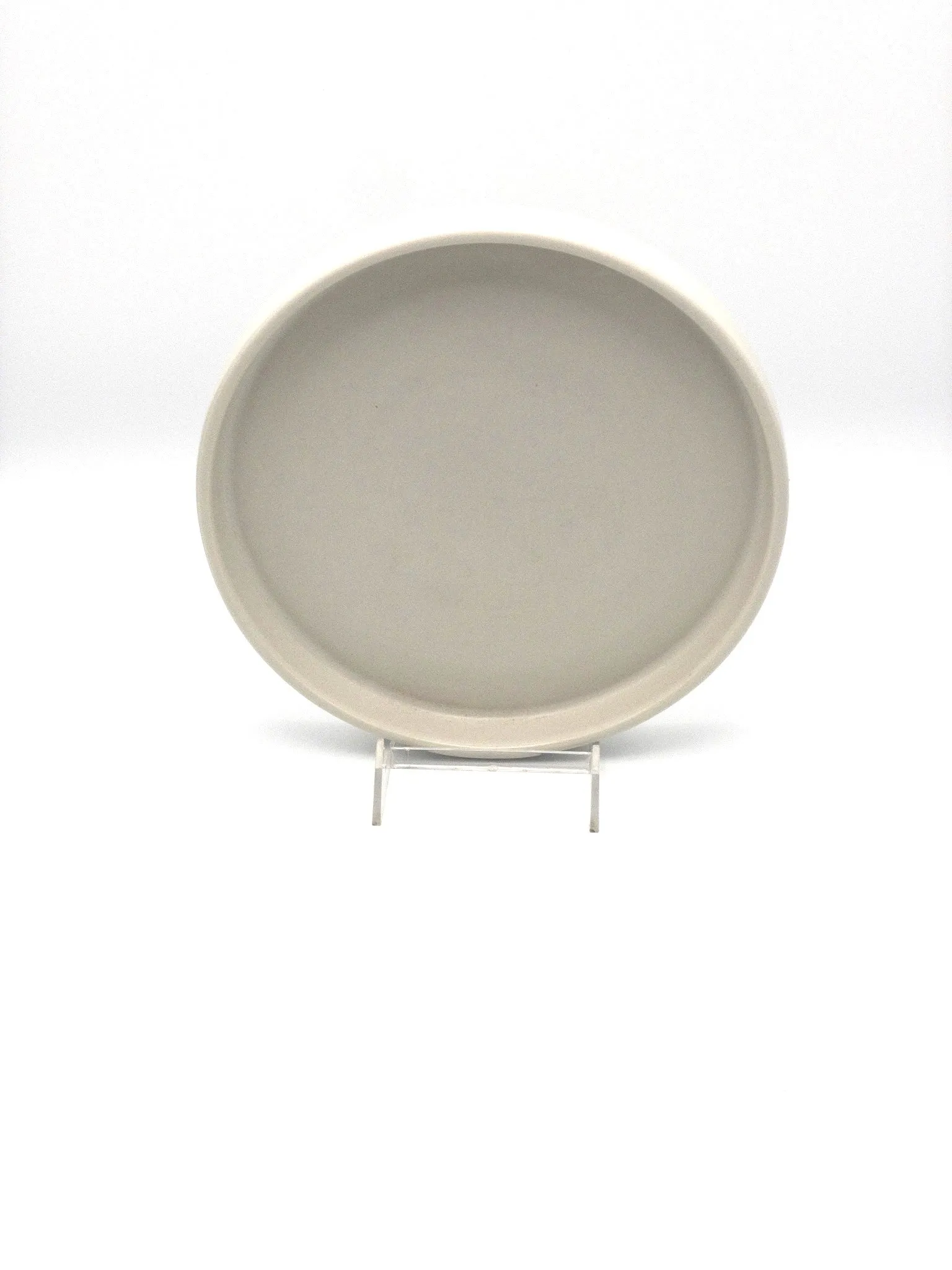 American Modern Salad Plate Set - Set of 4 - Matte White