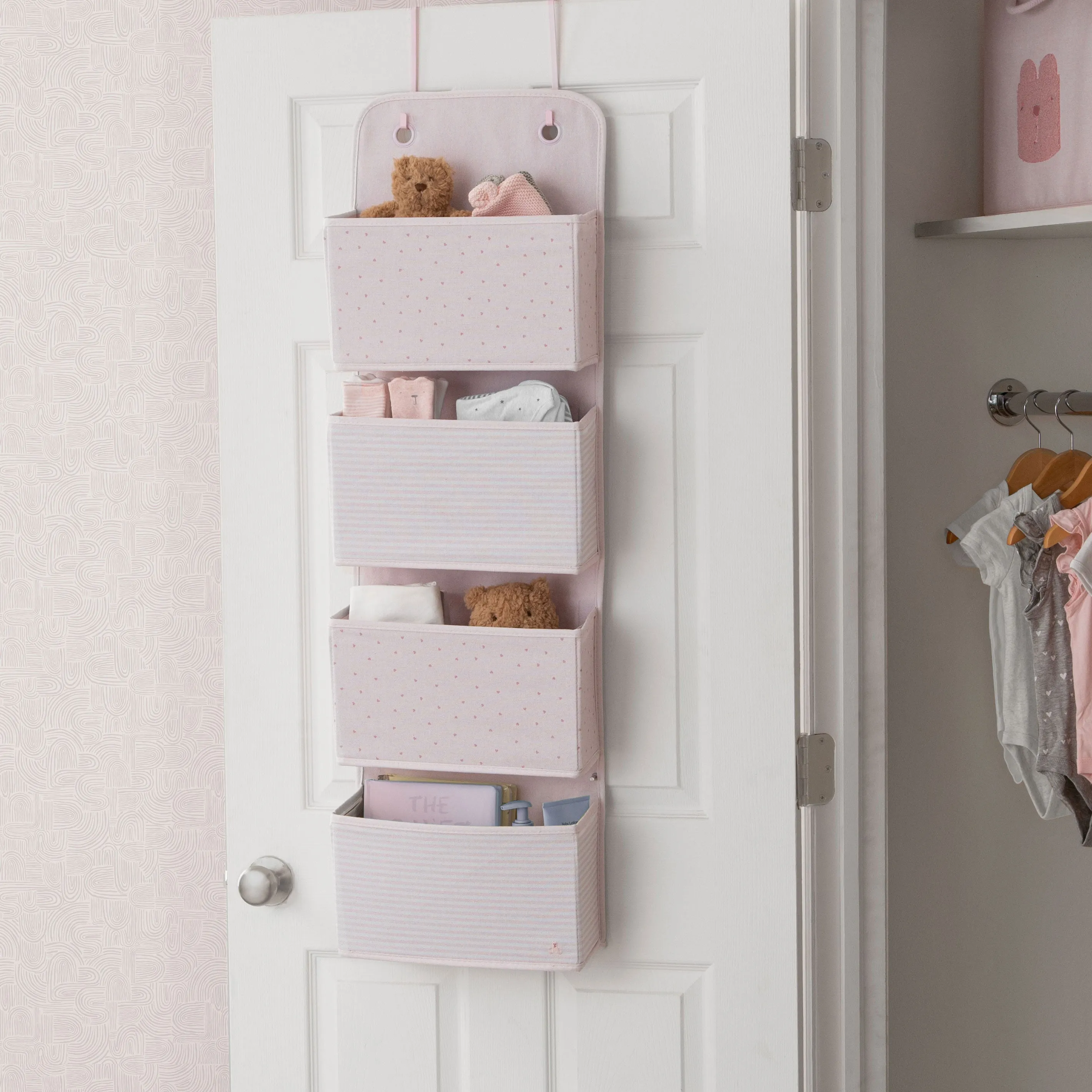 babyGap 2-Pack Over the Door Storage Organizer with 4 Pockets