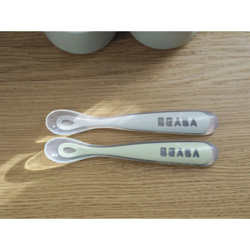 Beaba Baby Spoons and Case