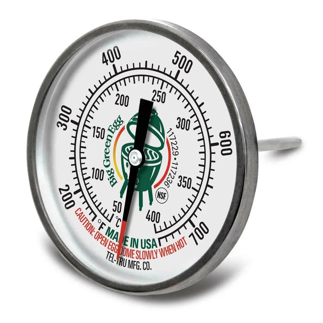 Big Green Egg Temperature Gauge, 2 Inch Dial