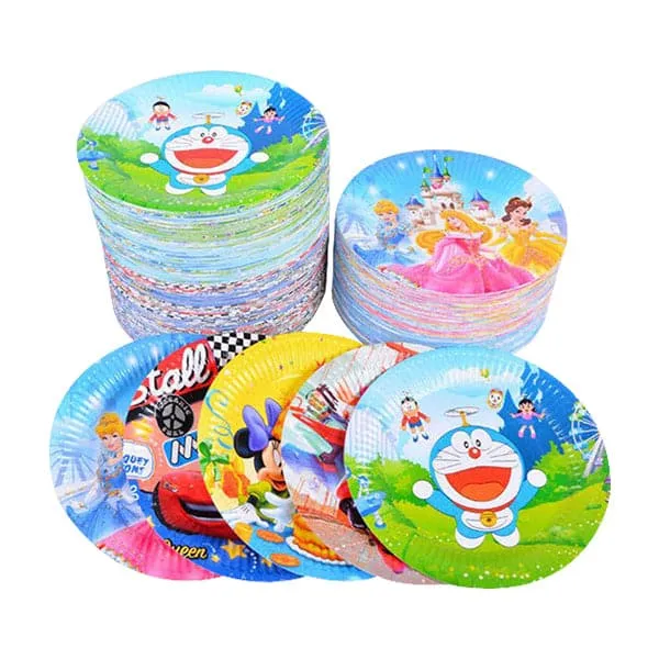 Birthday Disposable Plates Small 10 Pcs