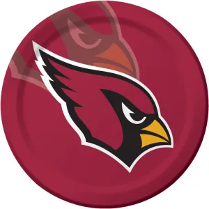 Bulk Arizona Cardinals Paper Dinner Plates (96 per Case)