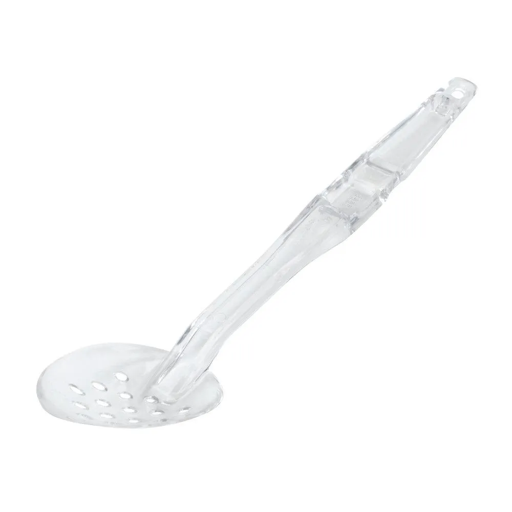 CAMBRO, POLYCARBONATE PERFORATED DELI SPOON - CLEAR