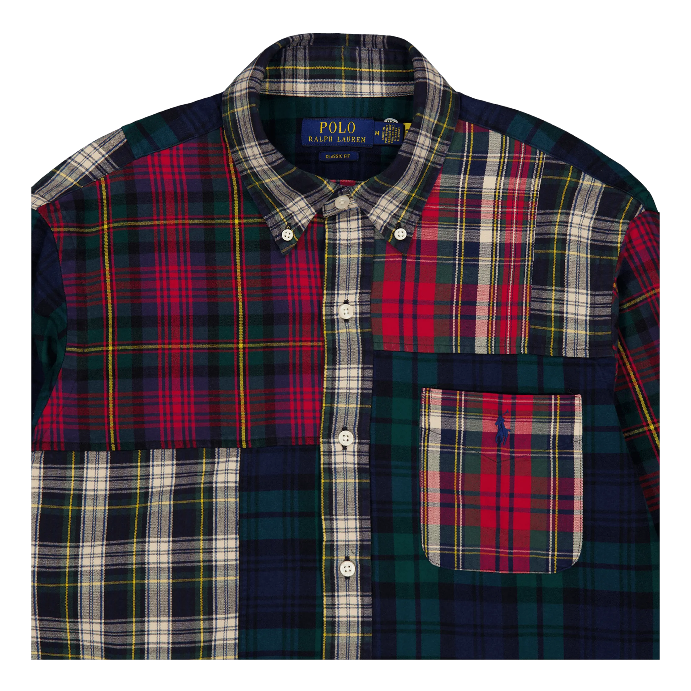 Classic Fit Plaid Oxford Fun Shirt 6141 Funshirt