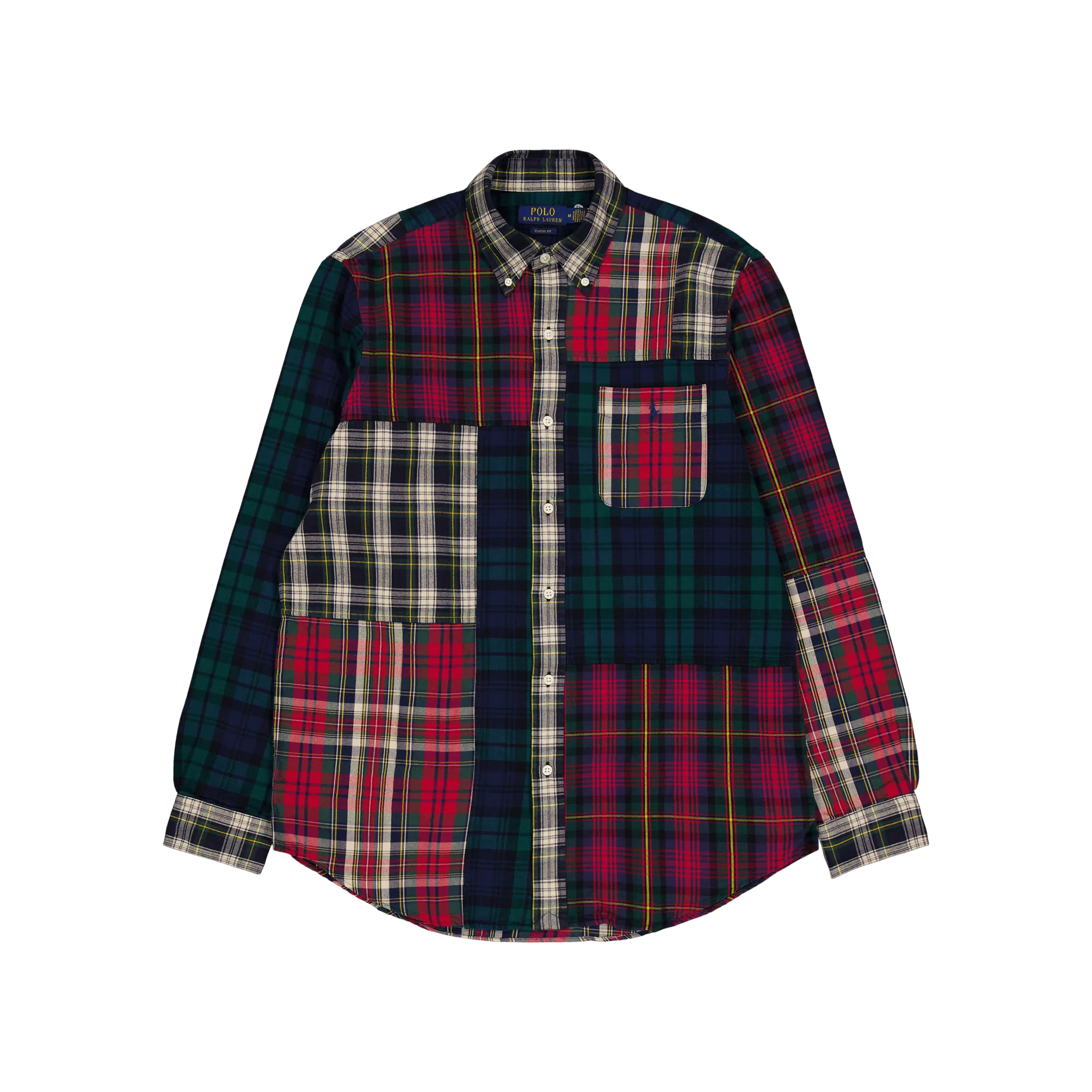 Classic Fit Plaid Oxford Fun Shirt 6141 Funshirt