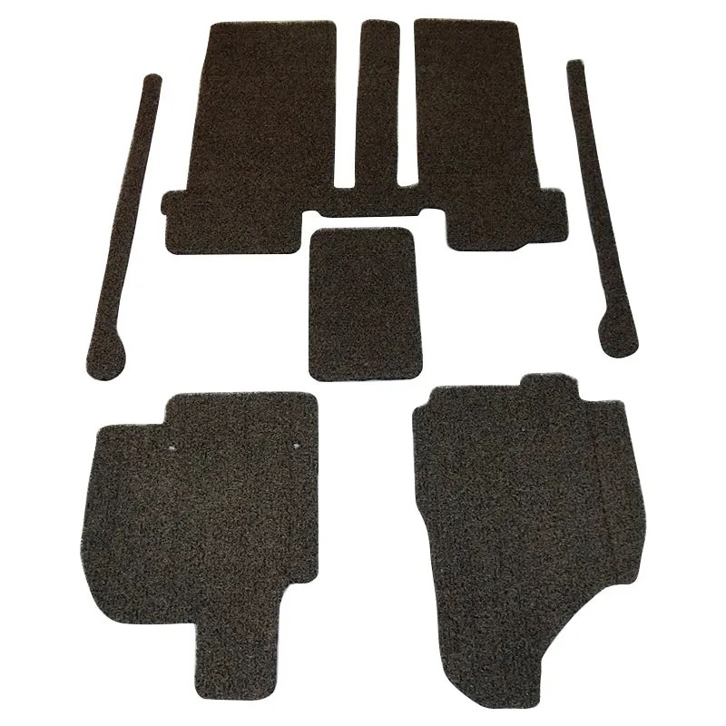 Custom Floor Mats suits Toyota Tarago 8 Seater XR50 2006–2019 Full Set Rubber Composite PVC Coil