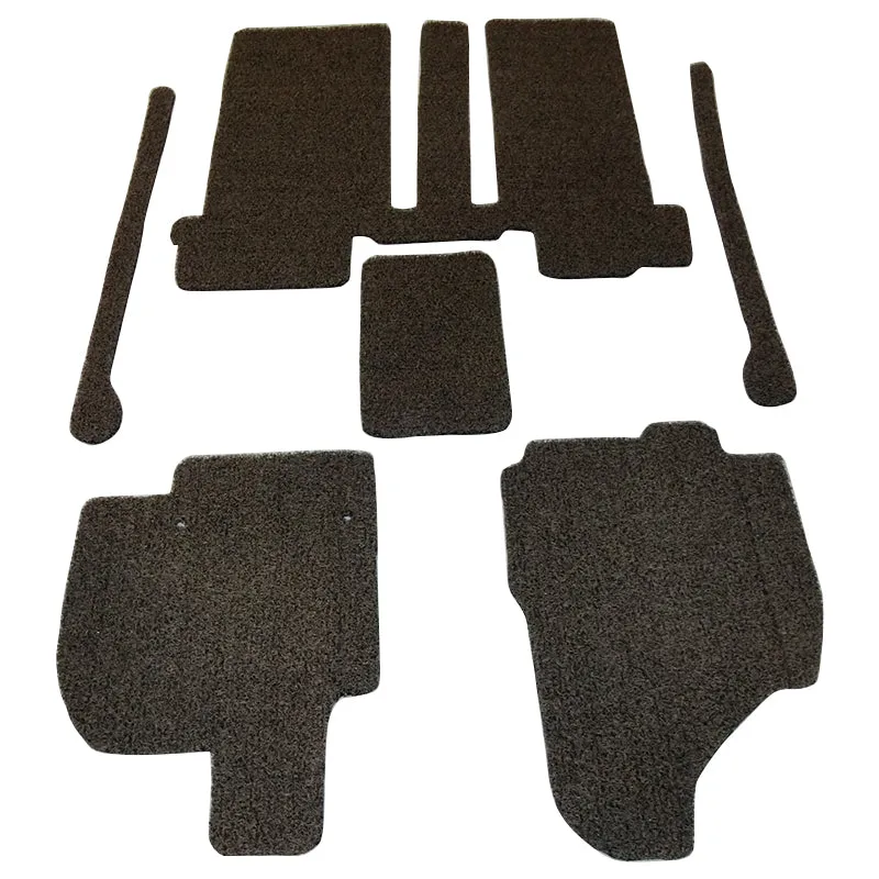 Custom Floor Mats suits Toyota Tarago 8 Seater XR50 2006–2019 Full Set Rubber Composite PVC Coil