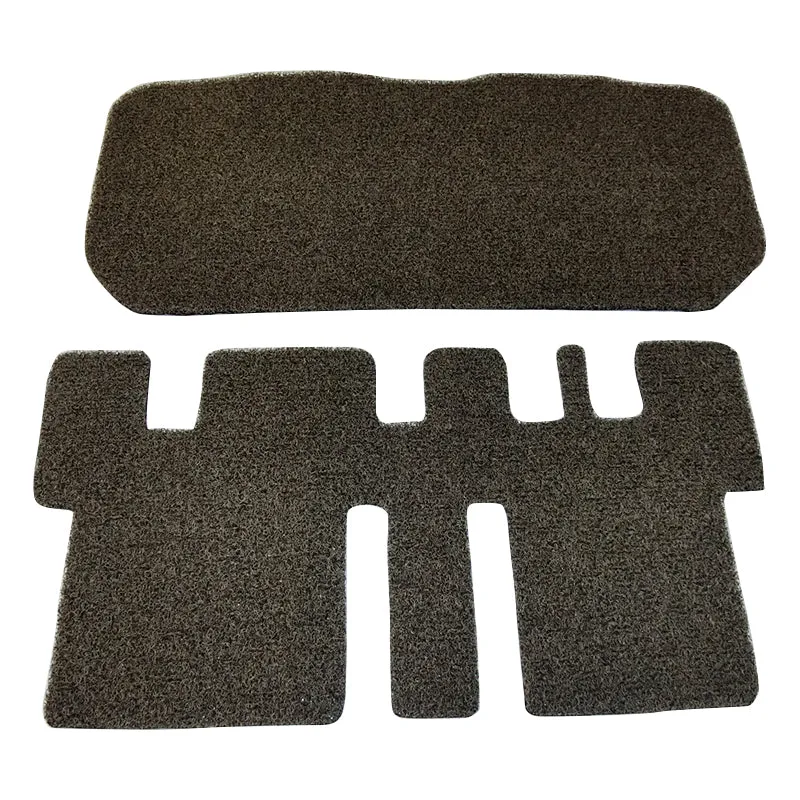 Custom Floor Mats suits Toyota Tarago 8 Seater XR50 2006–2019 Full Set Rubber Composite PVC Coil