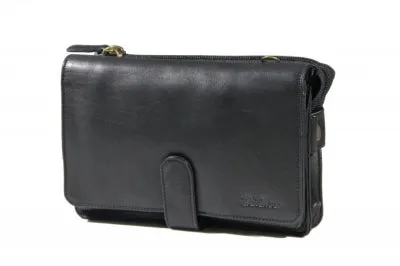 Derek Alexander Leather FLASHBACK- Front Flap/Top Zip Organizer