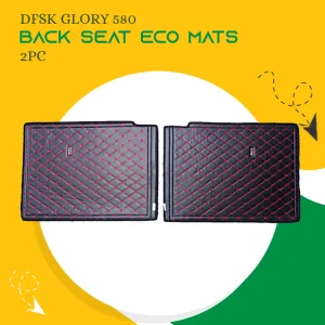 DFSK Glory 580 Back Seat Eco Mats 2PC - Model 2020-2024