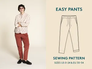 Easy Pants - Sewing Pattern | Wardrobe By Me