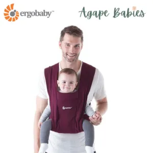 Ergobaby Embrace Newborn Carrier - Burgundy