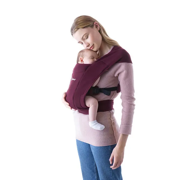 Ergobaby Embrace Newborn Carrier - Burgundy