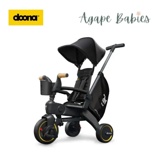 [ETA-Mid Aug] Doona S5 Liki Trike - Nitro Black (1 Year Local Warranty)