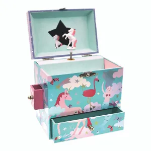 Floss & Rock Musical Jewellery Box with 3 Drawers - Fantasy