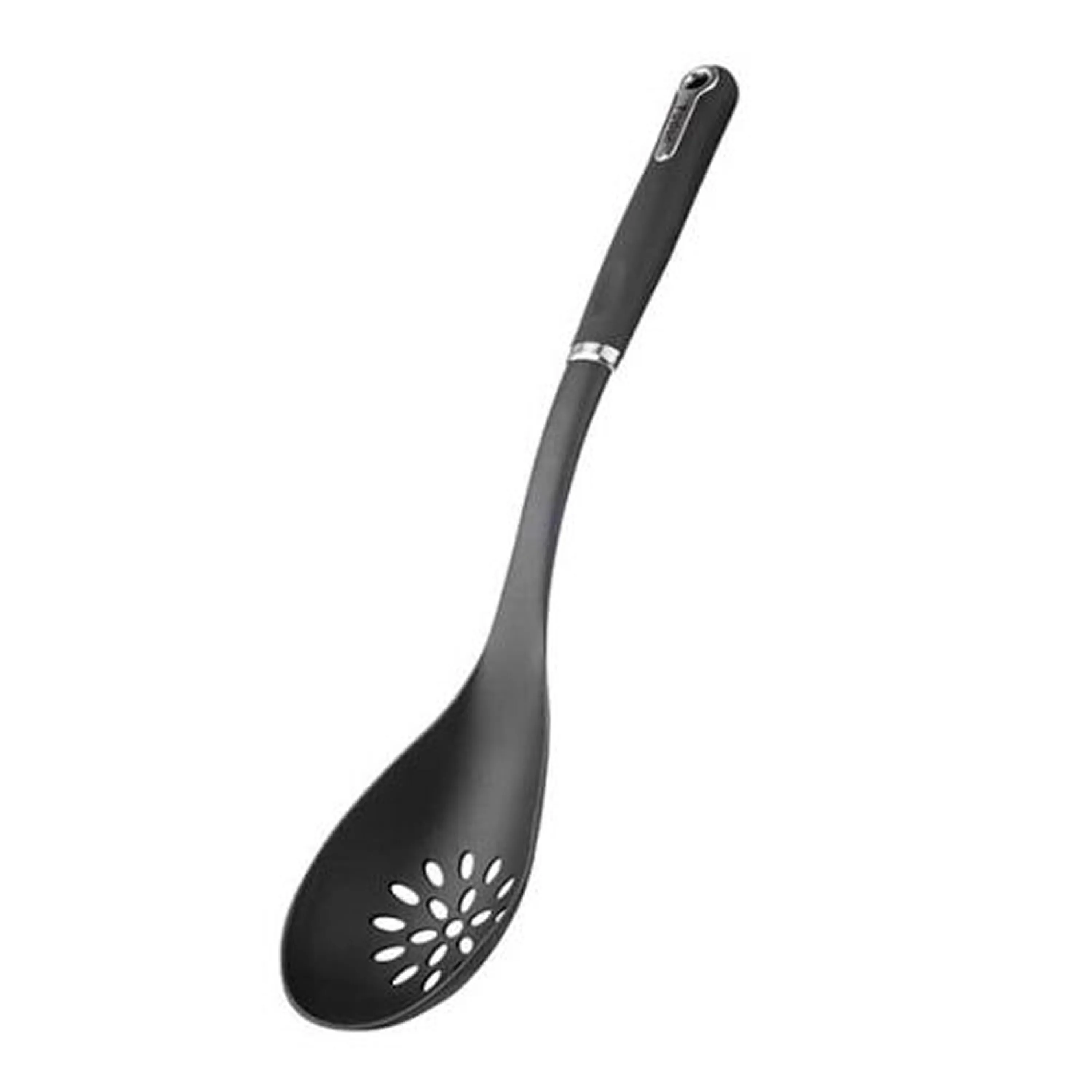 Fusion Black Nylon Slotted Spoon