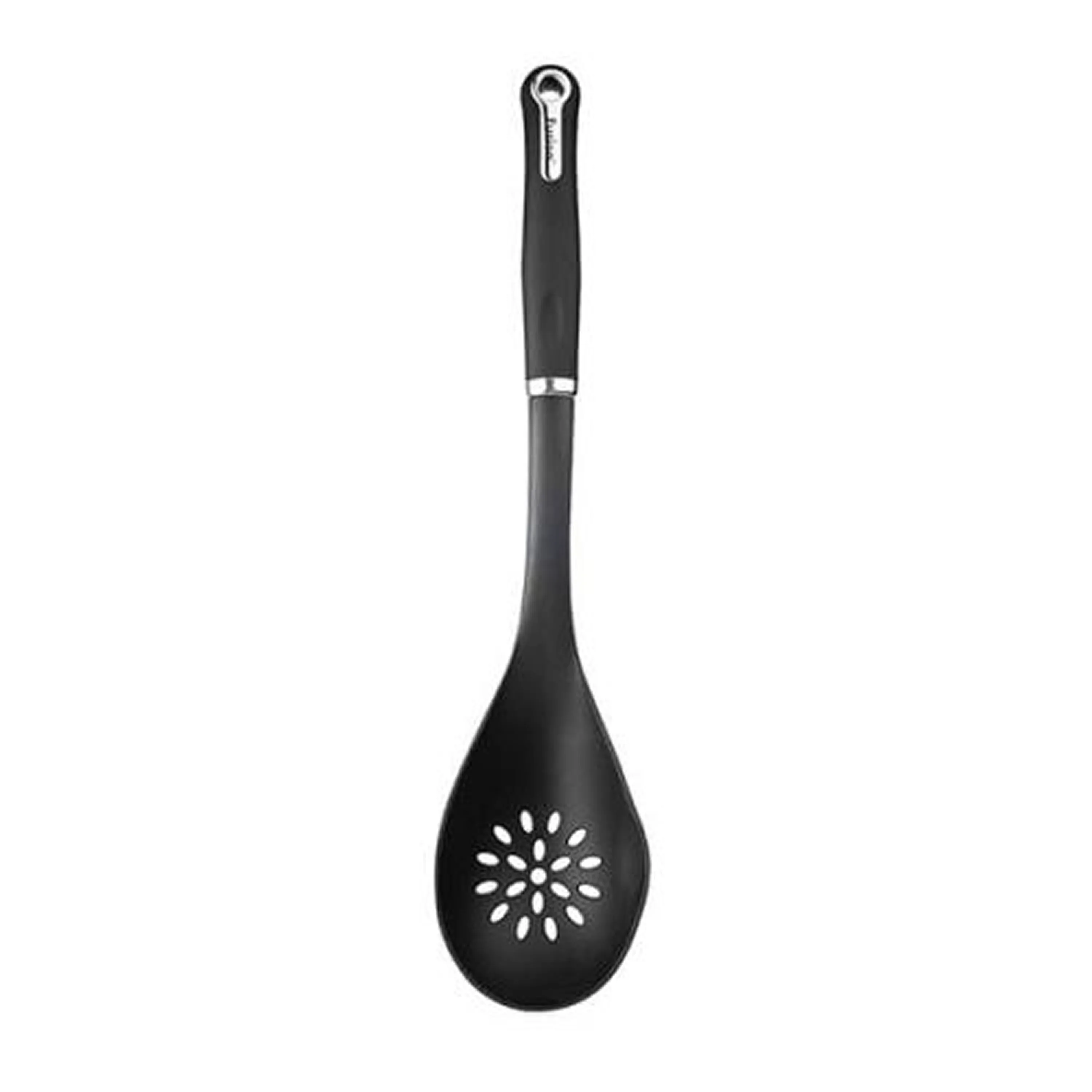 Fusion Black Nylon Slotted Spoon