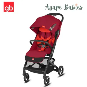 GB Qbit  All City B Stroller - Rose Red (2 Yr Warranty)