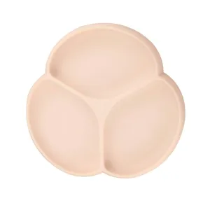 Glitter & Spice Silicone Suction Plate - Blush