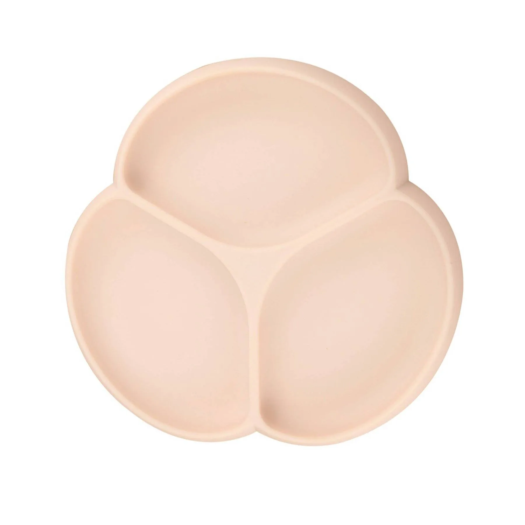 Glitter & Spice Silicone Suction Plate - Blush