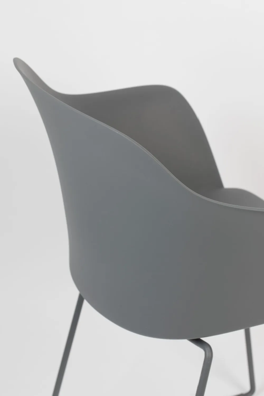 Gray Contemporary Dining Chairs (2) | DF Tango