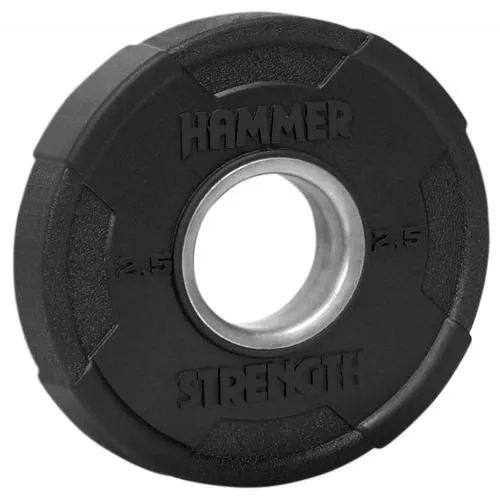 Hammer Strength Round Rubber Olympic Plates