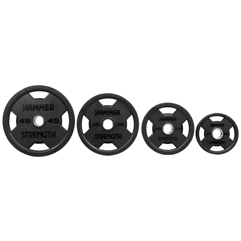 Hammer Strength Round Rubber Olympic Plates