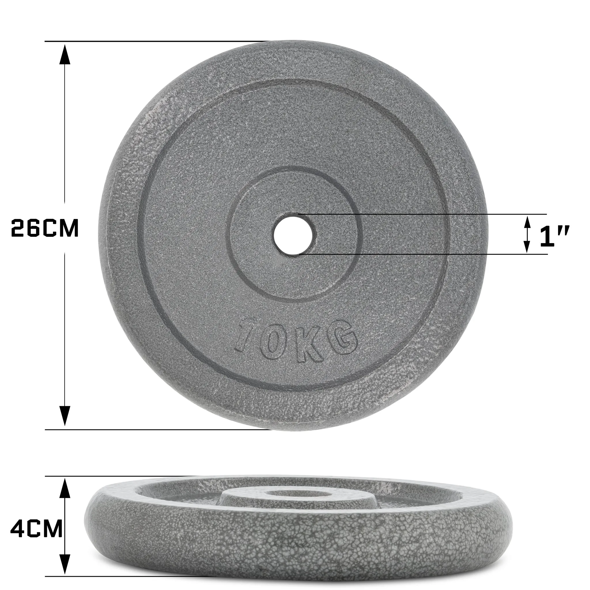 Hammerstone Iron Plates - 10KG