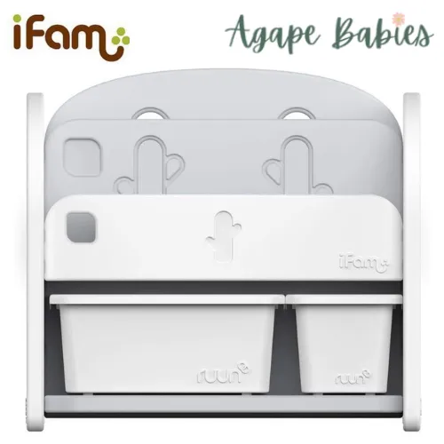 IFAM Easy Book Shelf (2 level   Toy Box) - White