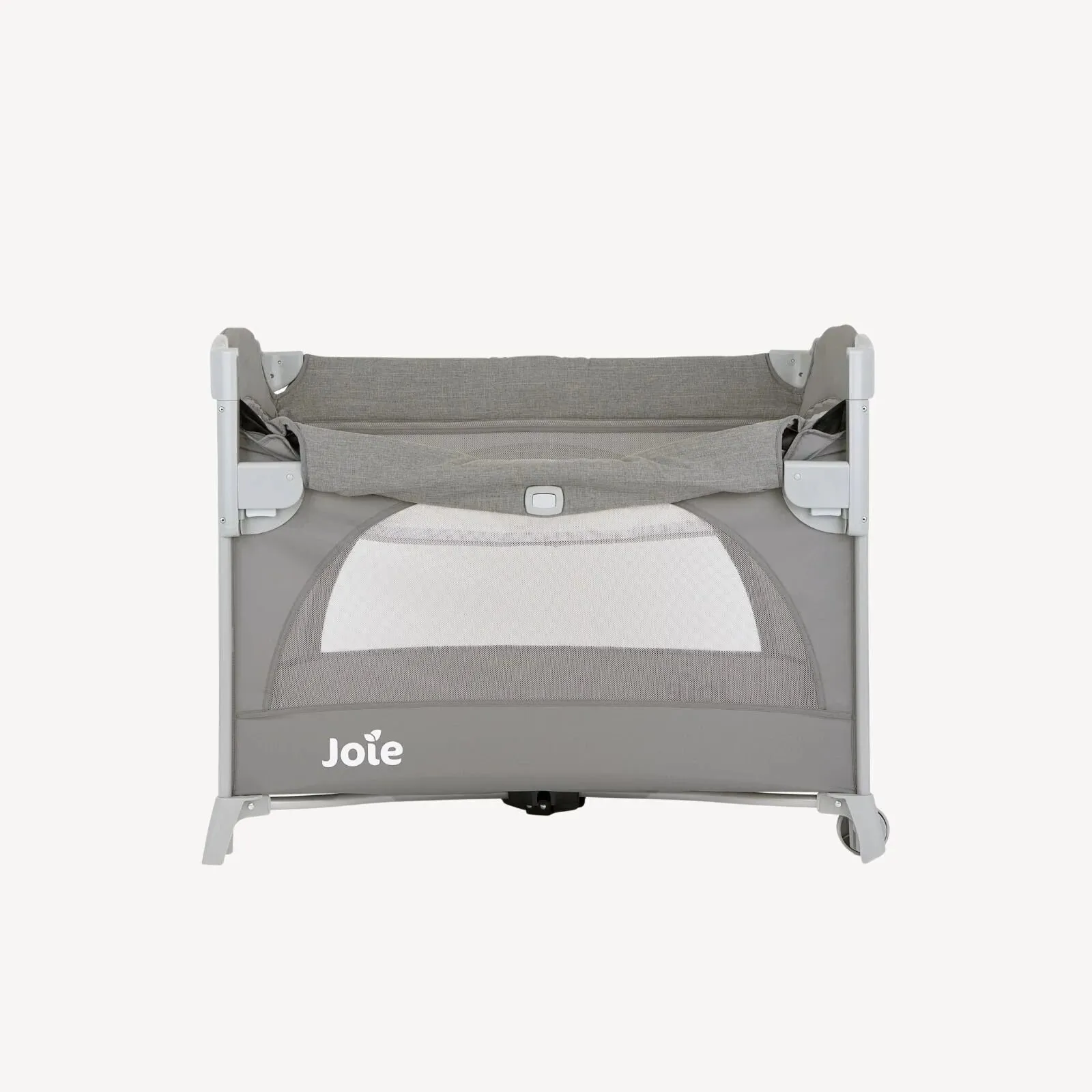 Joie Kubbie Sleep Bedside Travel Cot - Foggy Grey