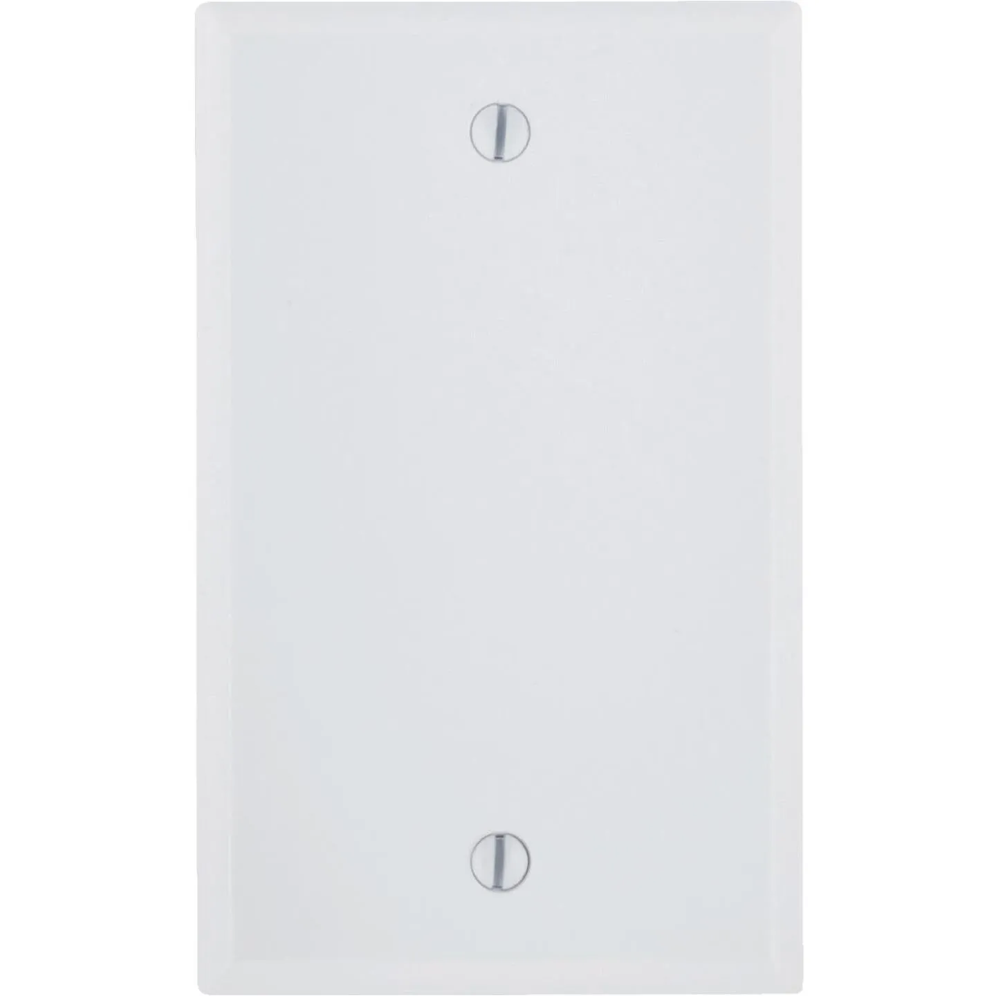 Leviton 1-Gang Standard Thermoset Blank Wall Plate, White