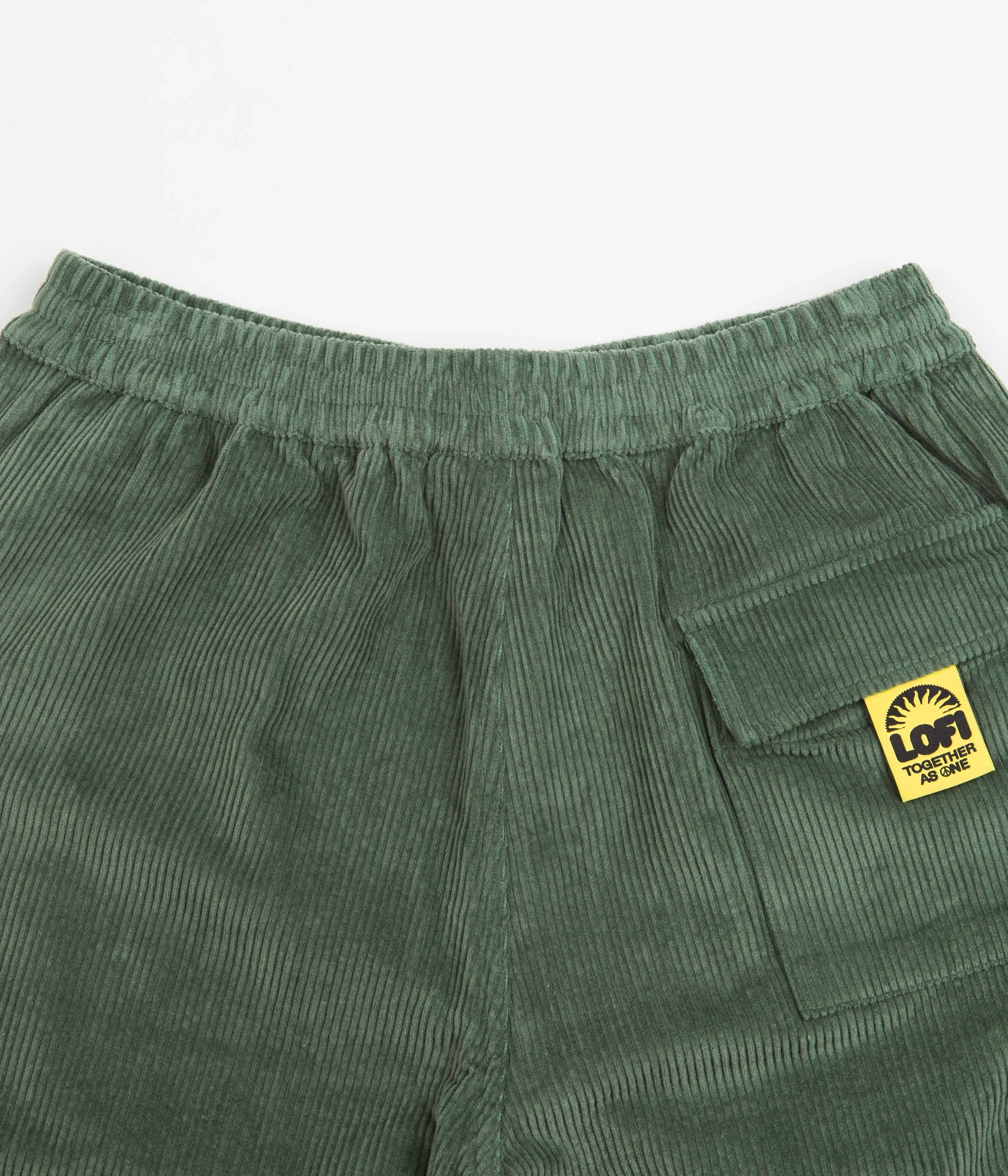 Lo-Fi Easy Cord Shorts - Washed Sage