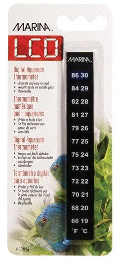 Marina Digital Liquid Crystal Aquarium Thermometer; available in 4 styles.