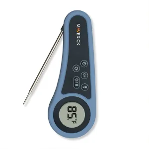 Maverick Rain Drop Fast Read Waterproof Digital Probe Thermometer Blue PT-55