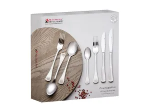 Maxwell & Williams Cosmopolitan 42pc Cutlery Set