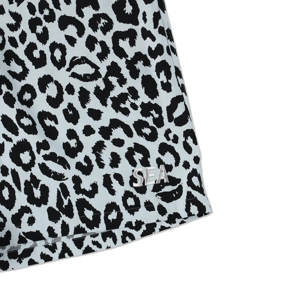 MINEDENIM x WDS Lips Leopard Print Easy Shorts / LGR