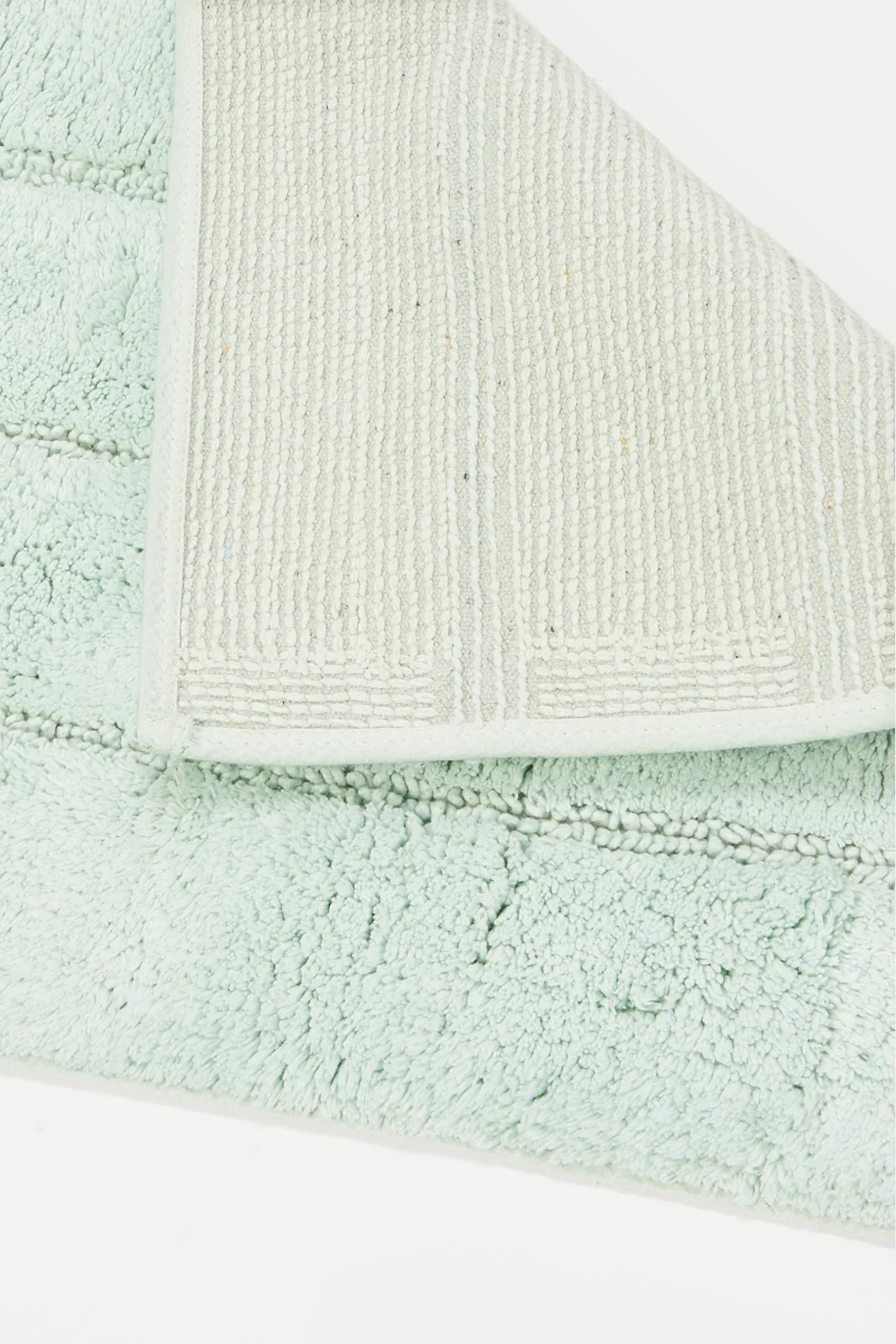 Mint Tufted Bathmat