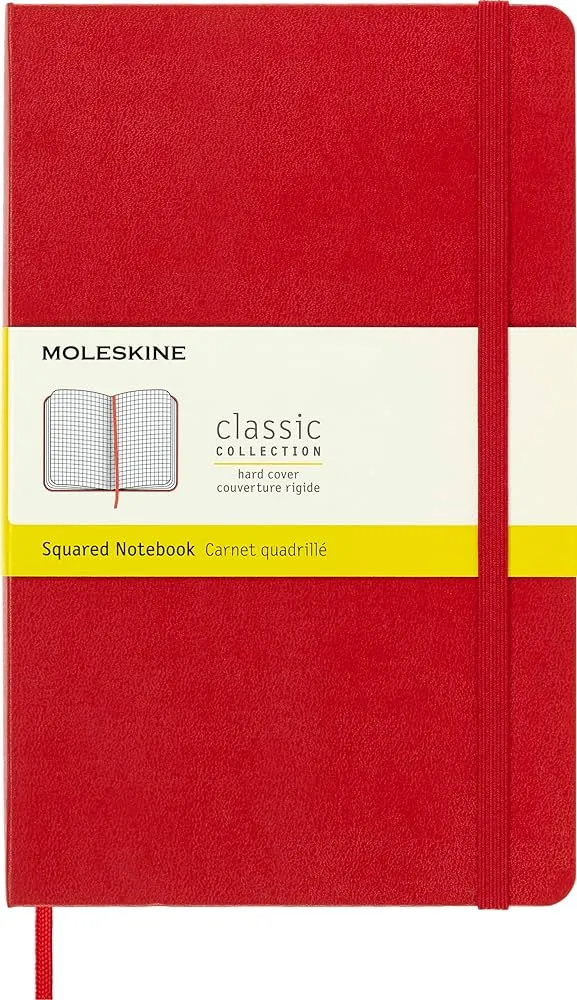 Moleskine Large Plain Notebook Display 6 Pcs