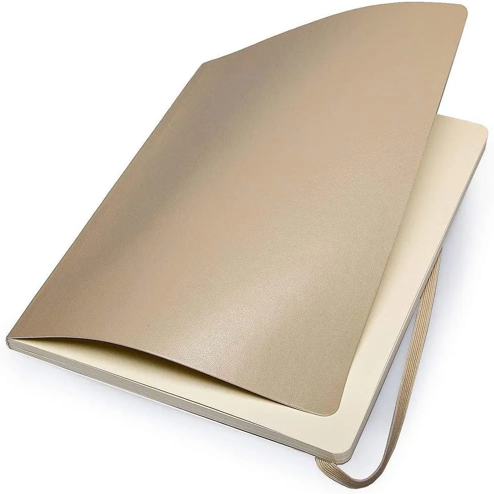 Moleskine Plain Notebook Extra Large Khaki Beige Soft Cover