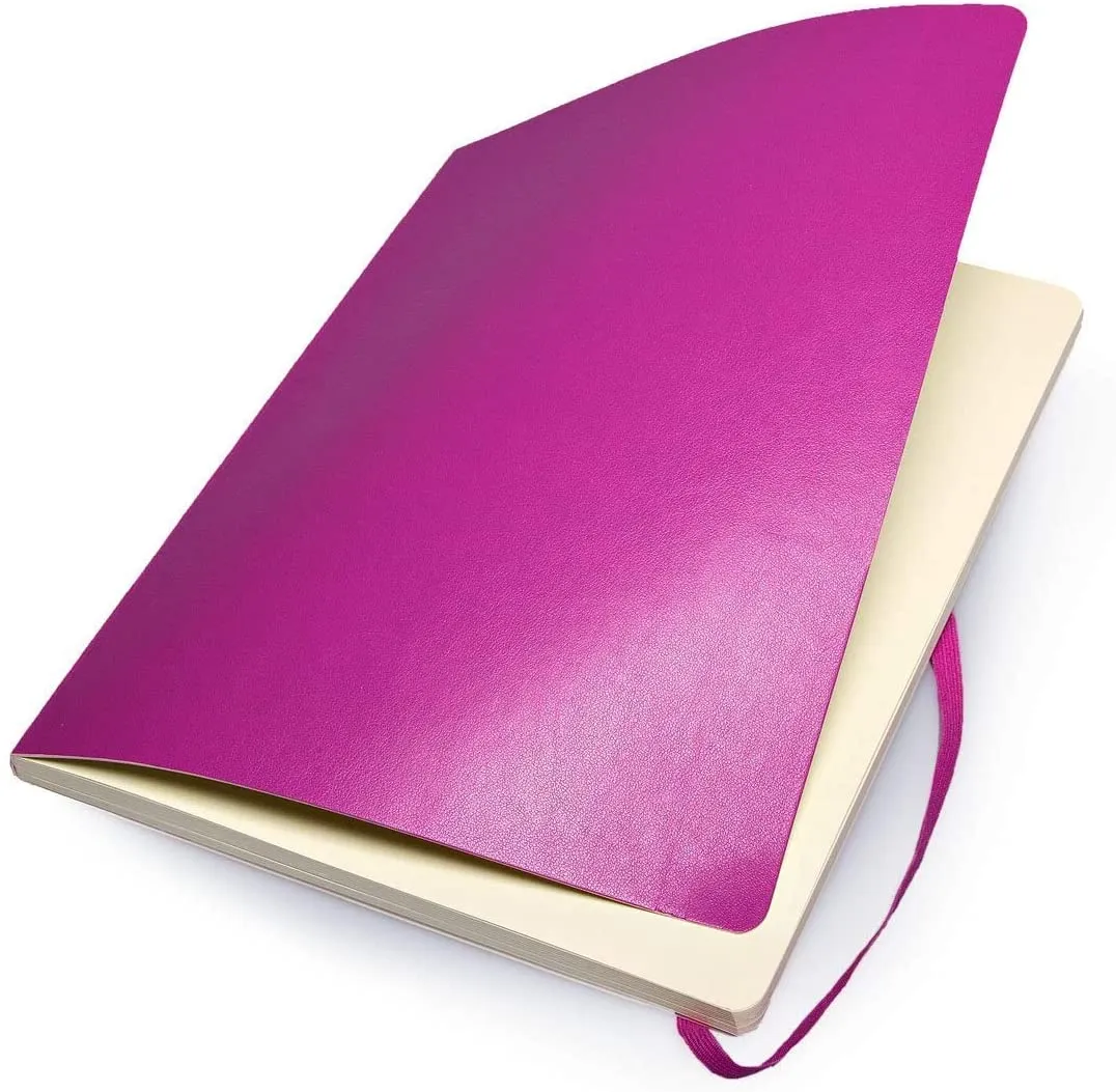 Moleskine Plain Notebook Extra Large Purple Orchid Soft Cover