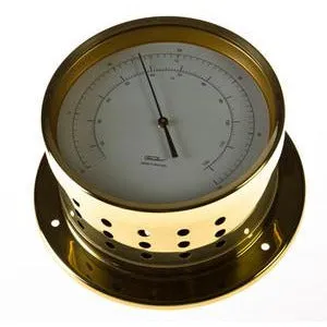 Nautical Polished Brass Precision Thermometer