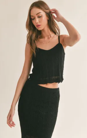 Open Knit Tank