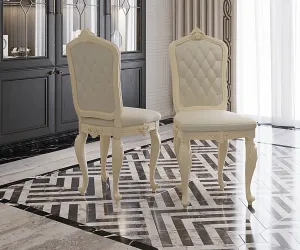 Oxfordian Odyssey Luxury Dining Chair Set of 2