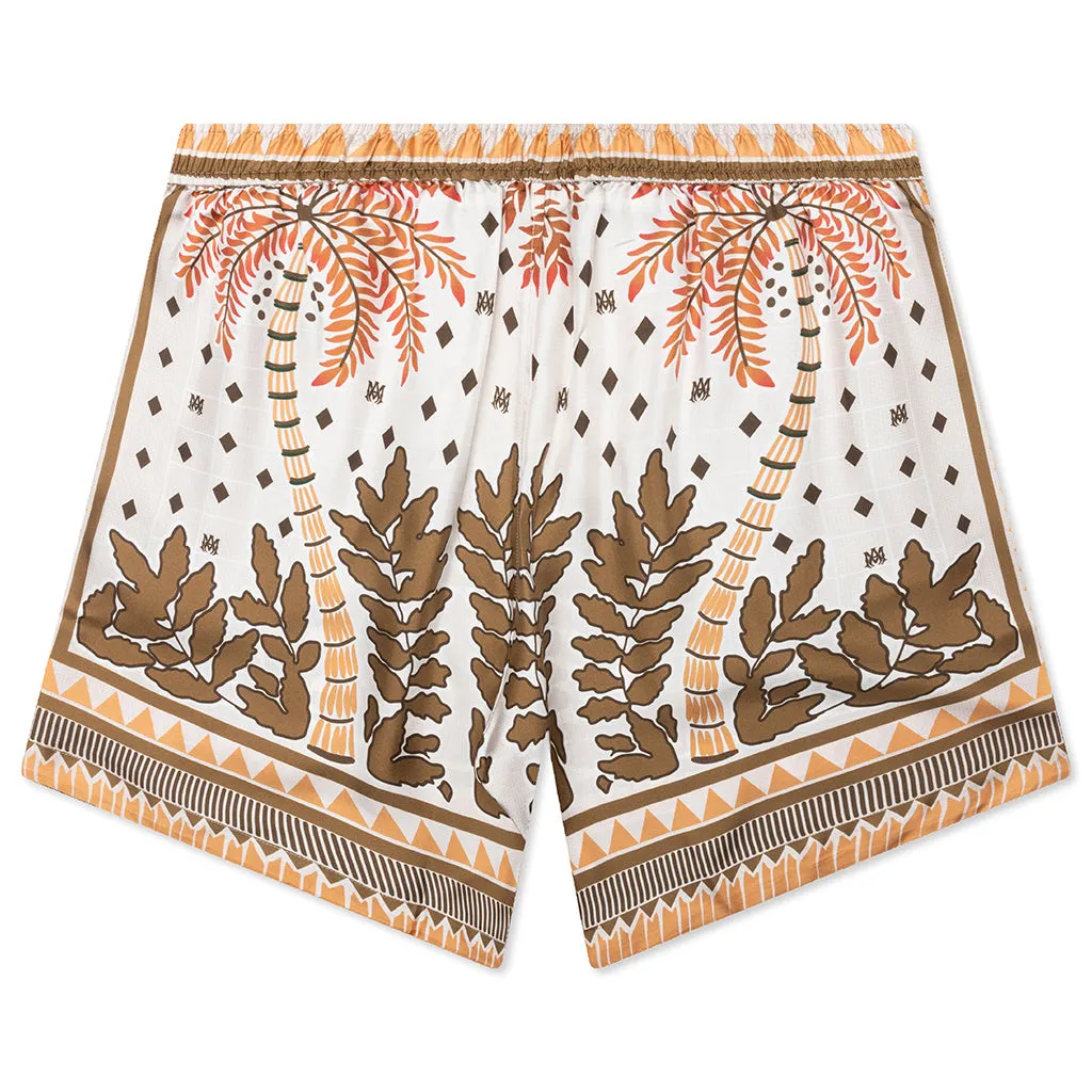 Palm Tree Short - Copper Brown