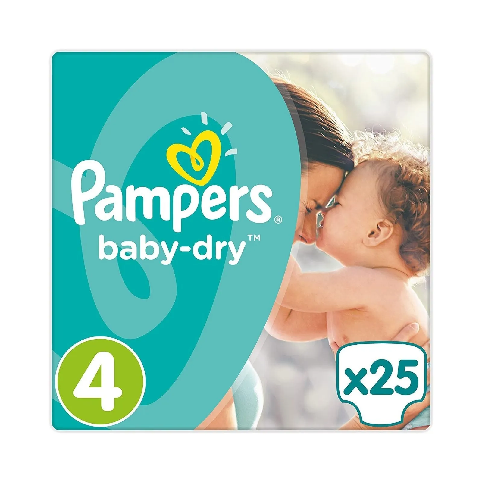 Pampers Baby Dry Size 4 - 25 Nappies