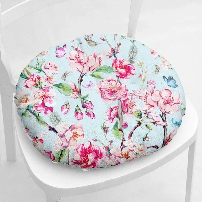 Quilted Chair Cushion With Practical Ties 40 x 40 cm